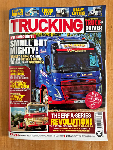 Trucking magazine issue 524 - -,