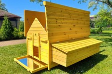 MEGA LARGE ESNEL CHICKEN COOP HEN HOUSE POULTRY ARK HOME NEST BOX COUP COOPS NEW