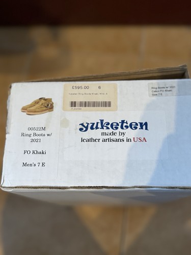 Yuketen ring moccasin leather - ring,