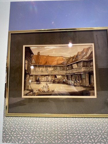 Large watercolour drawing the - large,