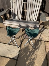 Green Fold Up Fishing / Camping Stool