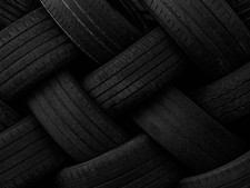 Worn Tyres — Fine Art