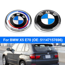For BMW X5 E70 50 years M Blue Boot Emblem 51147157696 Rear Tailgate badge