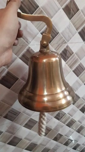 Nautical hanging bell antique - nautical,