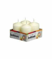 PACK OF 4 BOLSIUS IVORY 60MM x