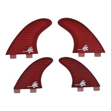 Surfboard Fins - Honeycomb 4 Fin Quad set (FCS compatible M5 G-X)