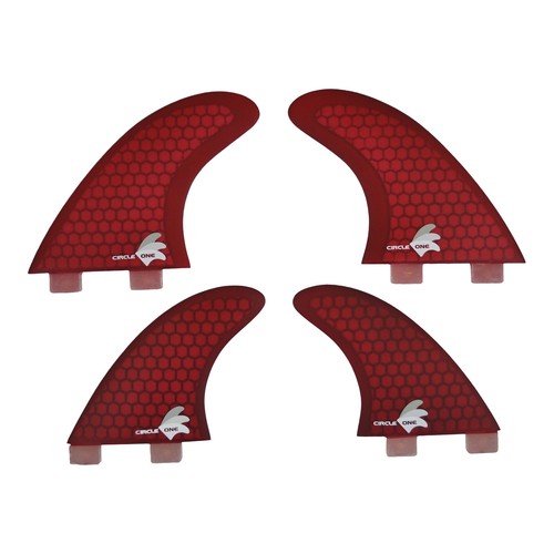 Surfboard fins honeycomb 4 - fins,