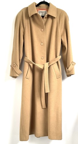 Vtg jaeger belted trench coat - belted,