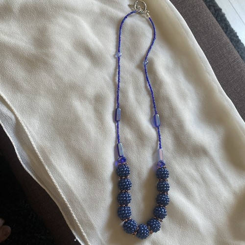 Handmade necklace teal - necklace,