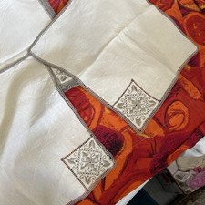 Lefkara Hand Embroidered napkins Dinner Size  12pcs