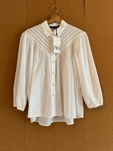 Zara white blouse - zara,