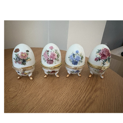 Set mini porcelain floral - set,