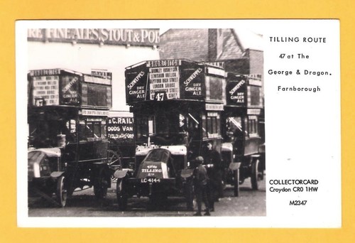 Pamlin bus postcard - bus,