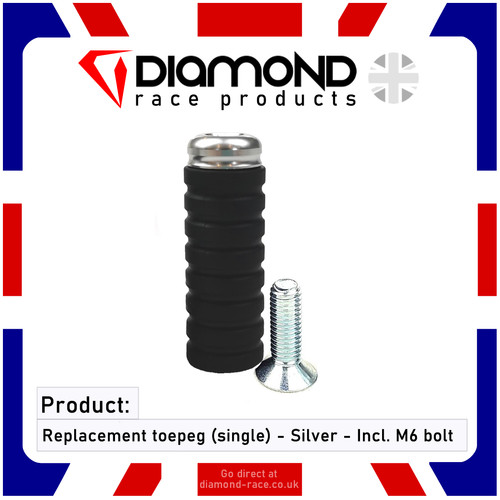 Diamond replacement toepeg - diamond,