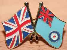 UK & RAF Blue Ensign Royal Air Force Friendship Pin Badge
