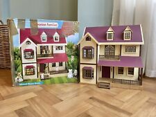 Sylvanian Families Calico Critters Oakwood Manor House on Hill Purple Roof