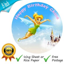 Tinkerbell fairy birthday cake - tinkerbell,