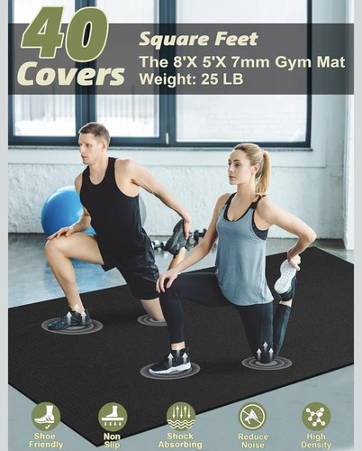 Innhom large exercise mat - exercise, home