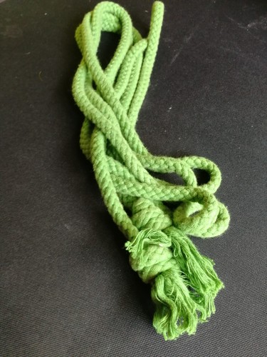 Green rope belt - rope, 142ins