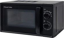 Russell Hobbs RHM1725B Solo Microwave Oven Manual Control 17L 700w Black