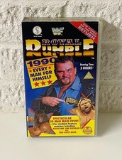 WWF Royal Rumble 90 PAL UK VHS Video Tape WWE AEW WCW Retro Vintage 90s