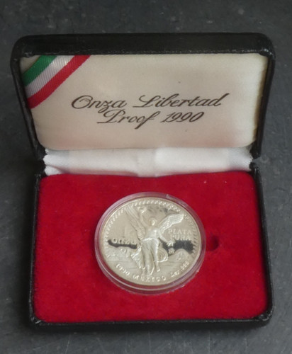 Onza mexico 1990 - onza, libertad