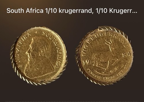 Kruggerand gold coin 10 - coin, 1/10