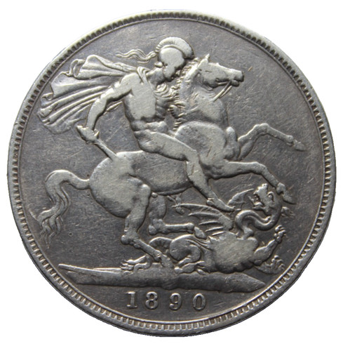 1890 queen victoria silver - 1890,