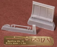 1/24 Spitfire Cockpit Door Airfix Detail Up Parts Ata24029