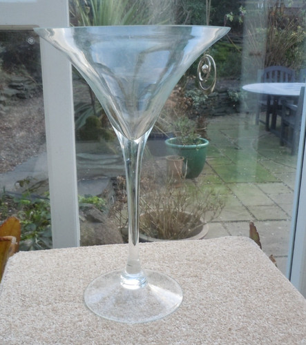 Vintage martini glass - martini, vase