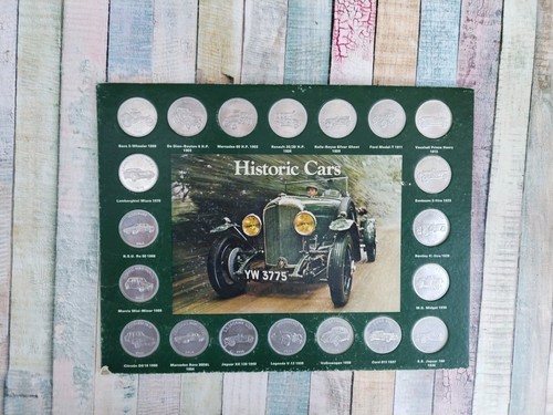 Shell historic cars coin - shell,
