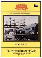 B & R Video Productions - Vol 35 - Southern Steam Finale - DVD - FREE POST