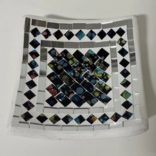13cm square mosaic handmade - square,