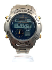 Citizen  ThunderBird Titanium watch Ana/Digi CC85-A42586