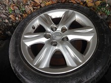 16" LEXUS IS220D 2007 ALLOY WHEELS WITH TYRES GENUINE