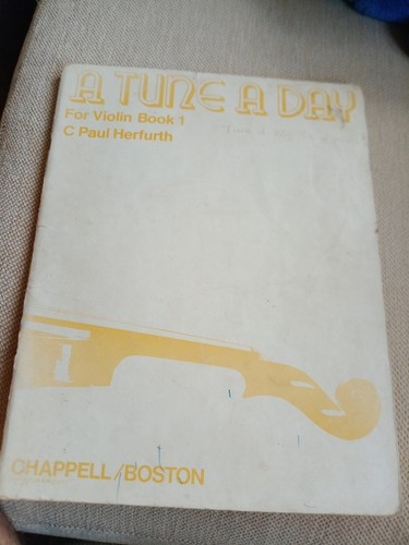 Tune day for violin book - a, 1