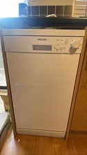 2023 Nov Deep cleaned Electra C1745WE Slimline Dishwasher in White Free standing