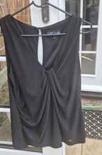 Ossie Clark Vintage Black Top