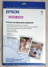 Epson Photo Paper S041140 20 sheets A4 (210x297mm) Glossy
