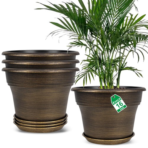 Inch plant pots - 16, outdoor