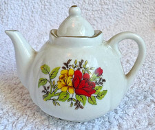 Vintage Minatare Teapot with Floral Design