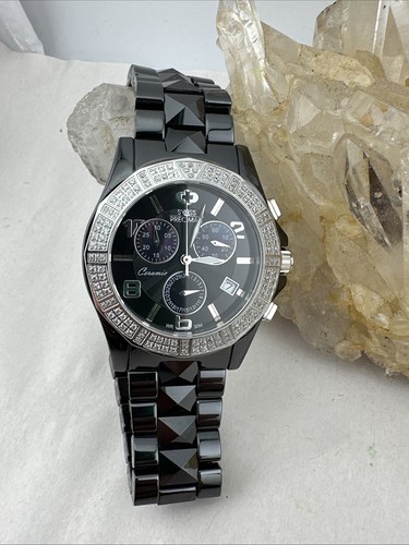 Men ceramic chronograph - men's,