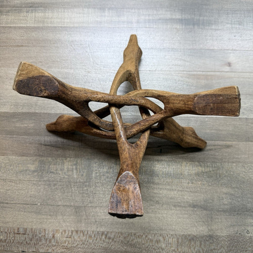 Vintage hand carved - carved, wooden