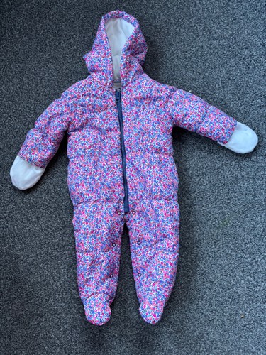 Baby girls snowsuit months - baby, 6-9