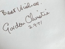 GORDON CHRISTIE JACK THE