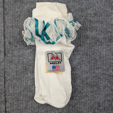 Vintage Lace Ruffle Socks