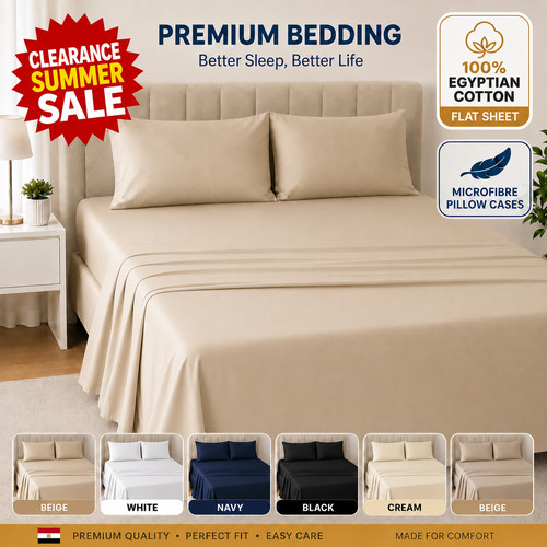 Flat sheets pillowcases - sheets, or