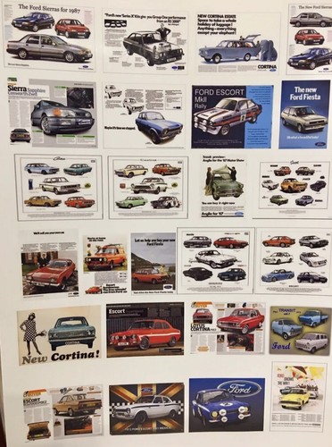 Diorama ford advertising - 1/18,