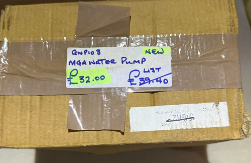 New replacement water pump for