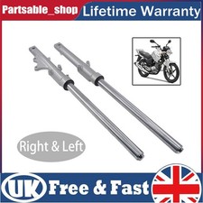 Silver Front Fork Legs Left &